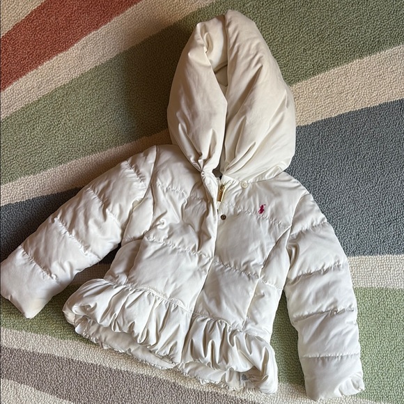 Ralph Lauren Girls Puffer Coat - Picture 1 of 6